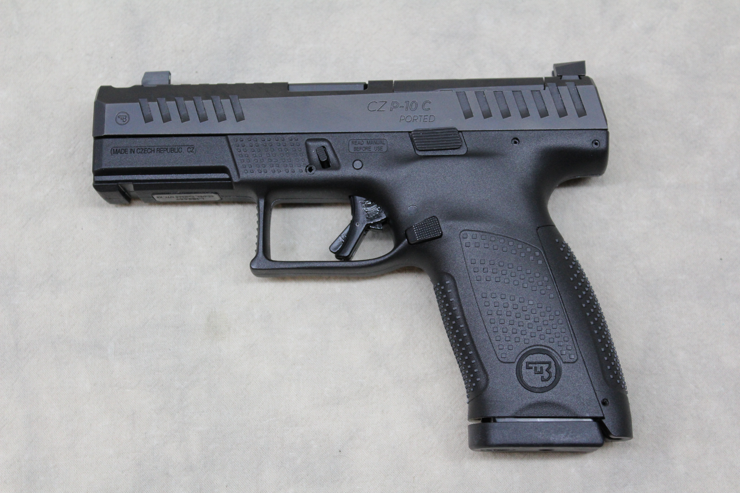 CZ P-10C Ported ~ 9mm Luger ~