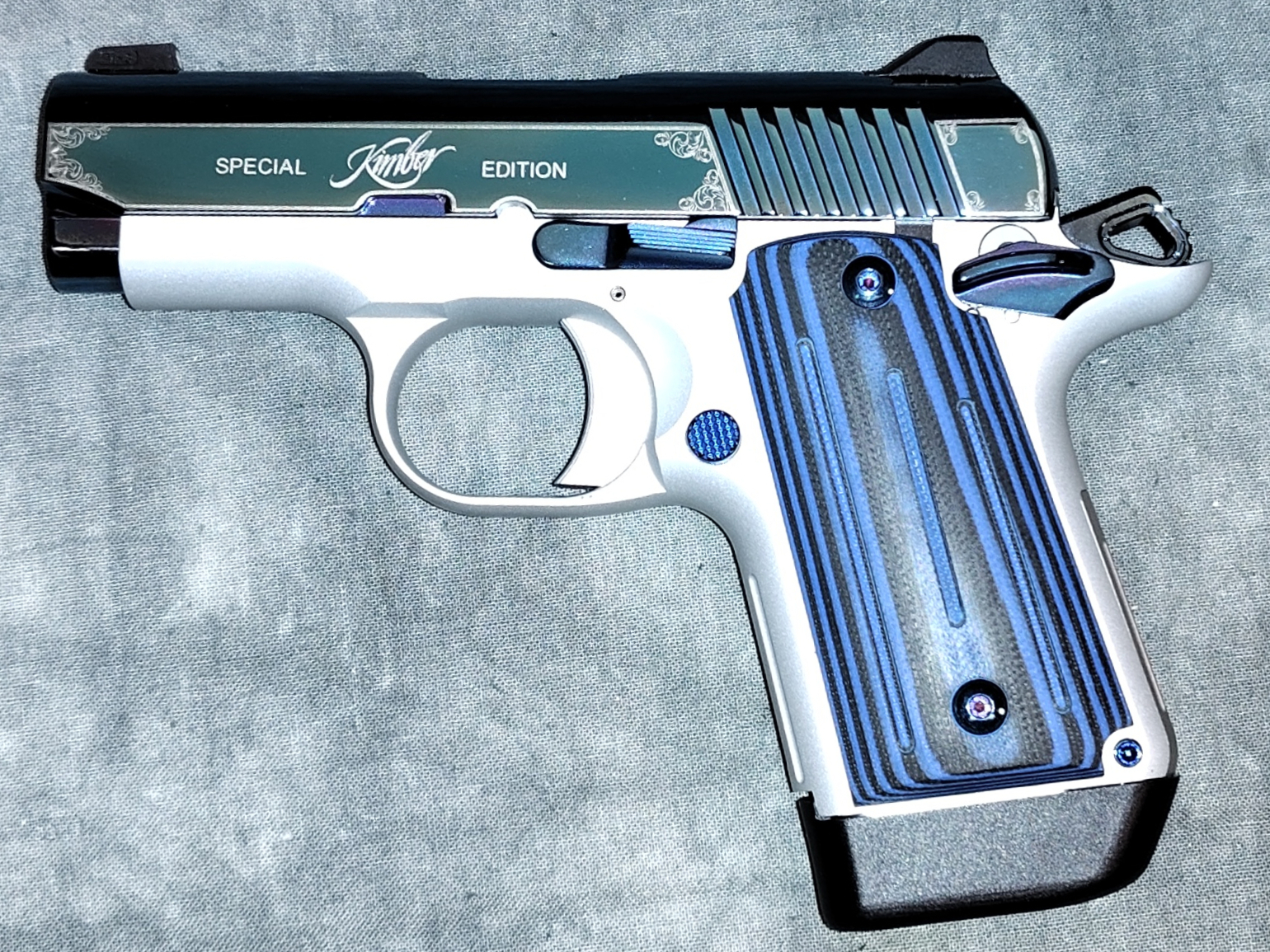 KIMBER ~ MICRO 9 SAPPHIRE ~ 9MM LUGER - Kimber