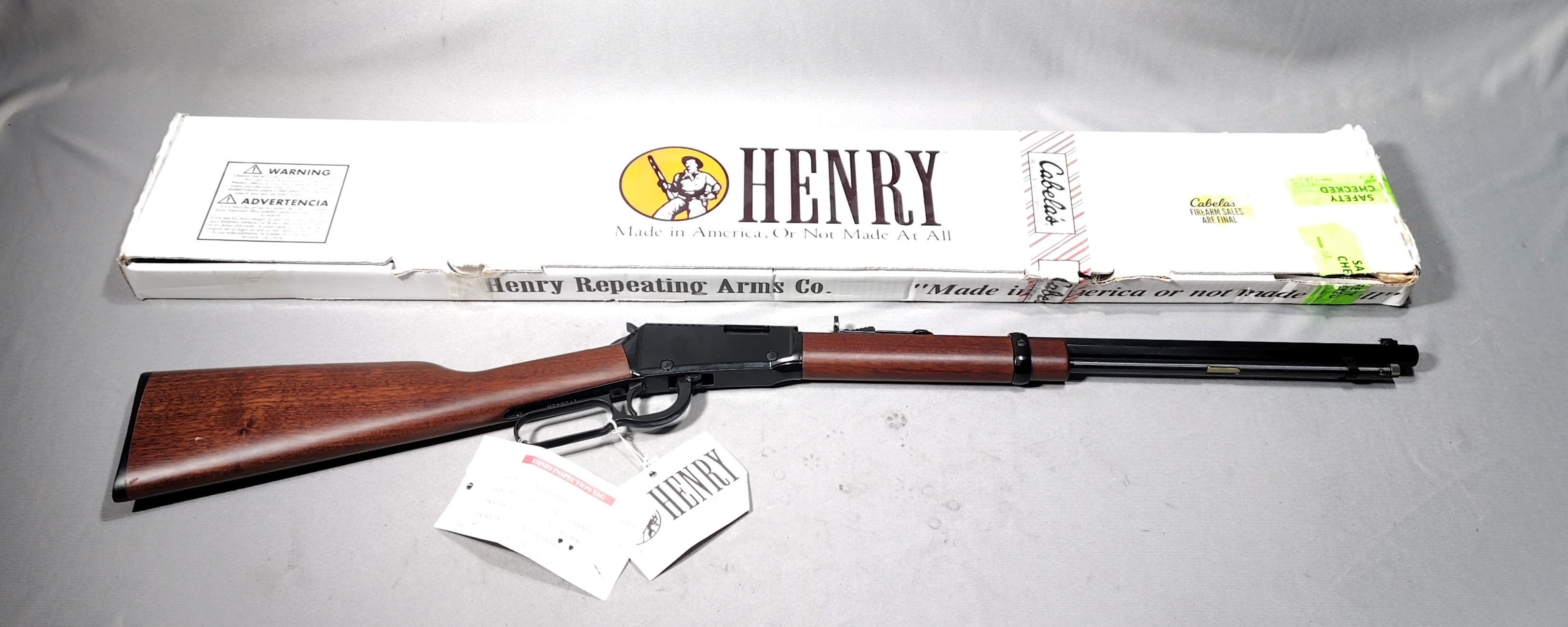 HENRY ~ Octagon Frontier ~ .22 Short/Long/Long Rifle