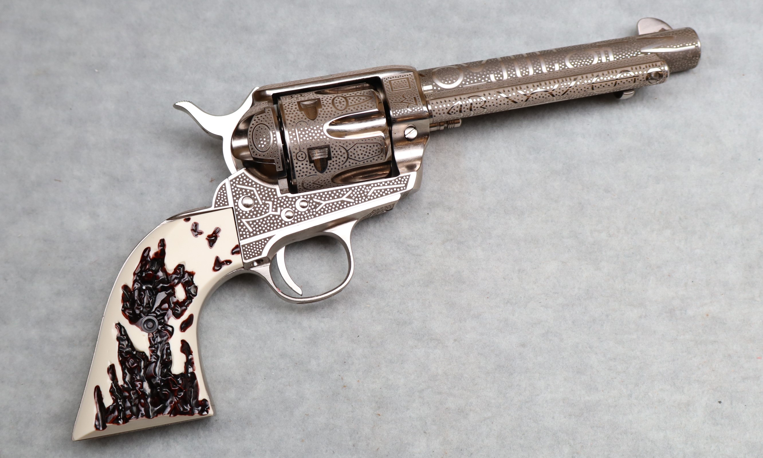 Taylor's &Co ~ 1873 Cattlebrand ~ .357 Mag - Pietta