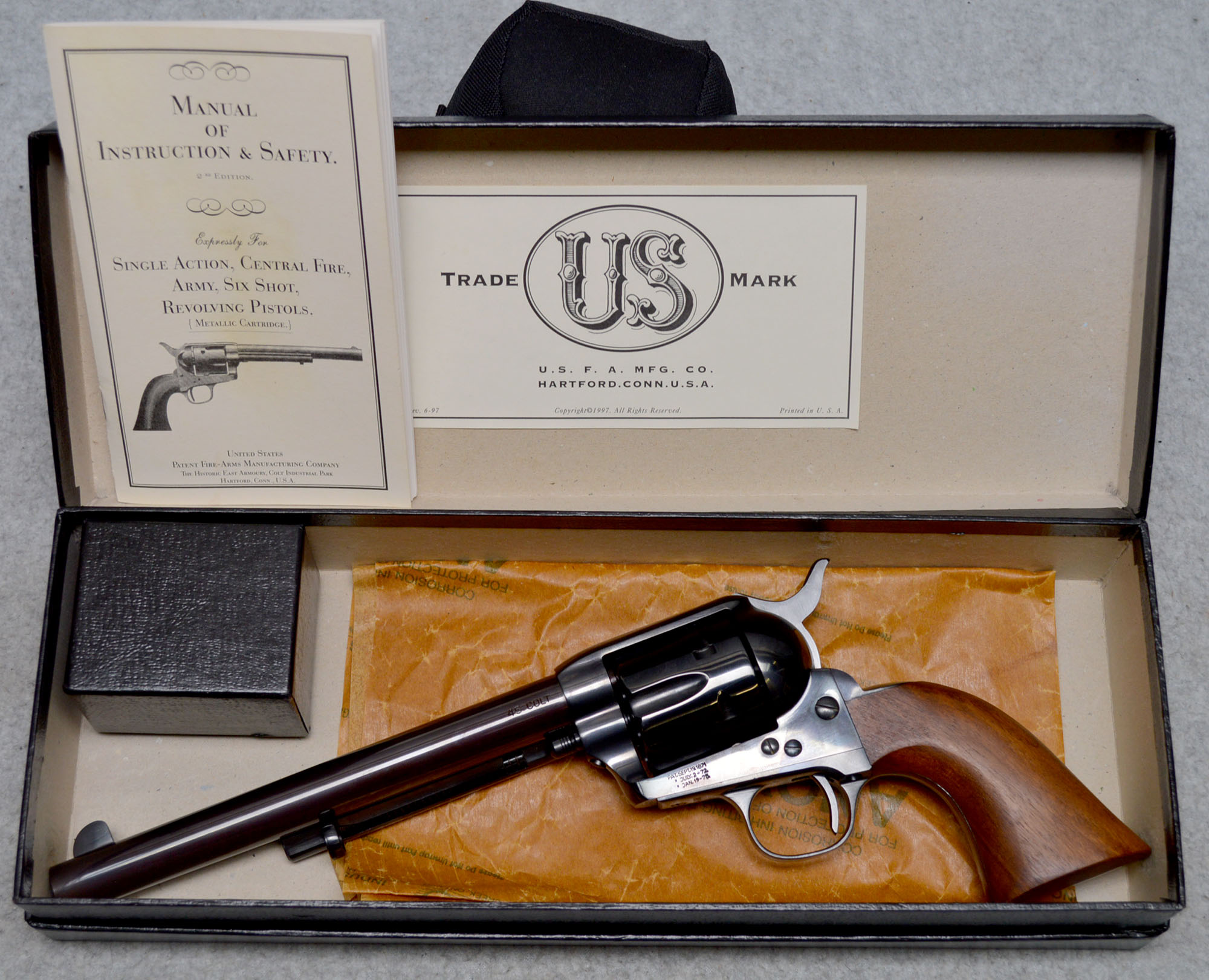 USFA ~ Singe Action Army ~ .45 Colt - USFA