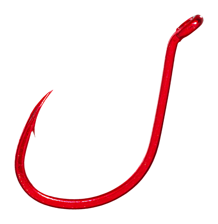 Owner Hooks - SSW w/Cutting Point - SSW - #1/0 - Red