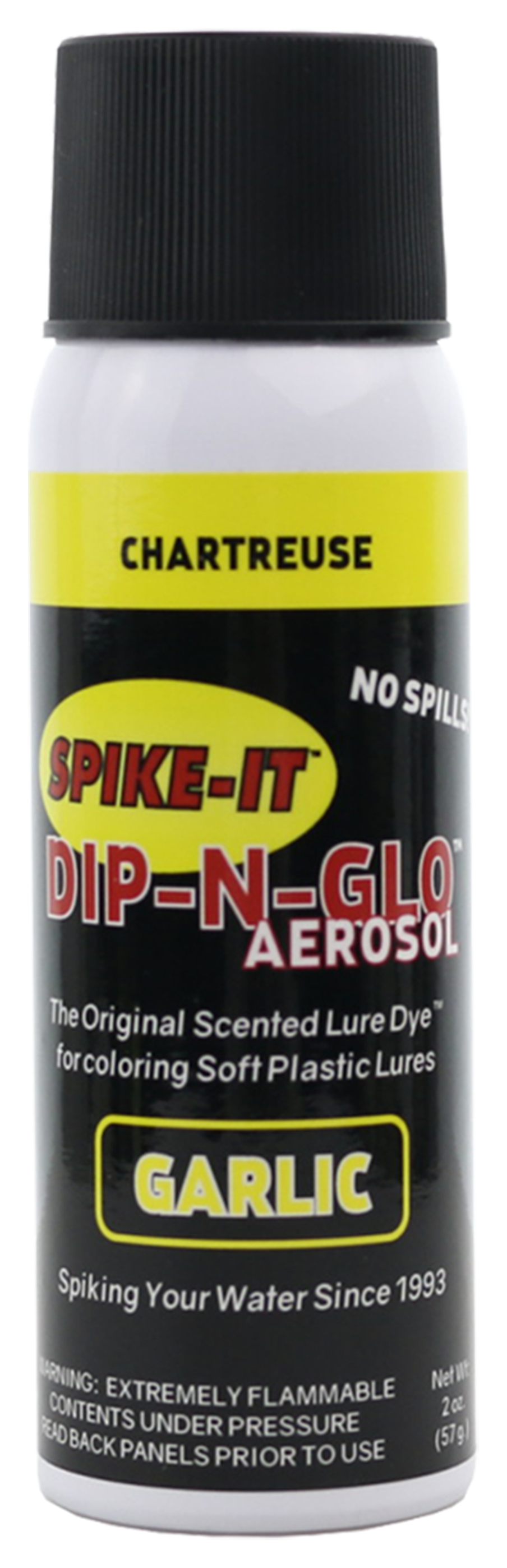 Spike-It Dip-N-Glo - CRAWLIC - Chartreuse - Brothers Outdoors LLC