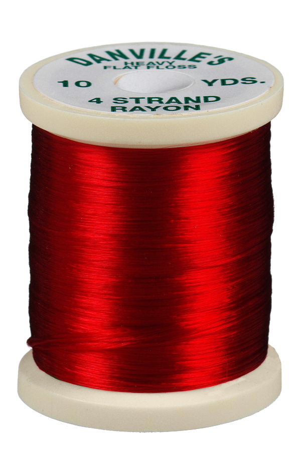 Image of Danville Four Strand Nylon Floss - Red