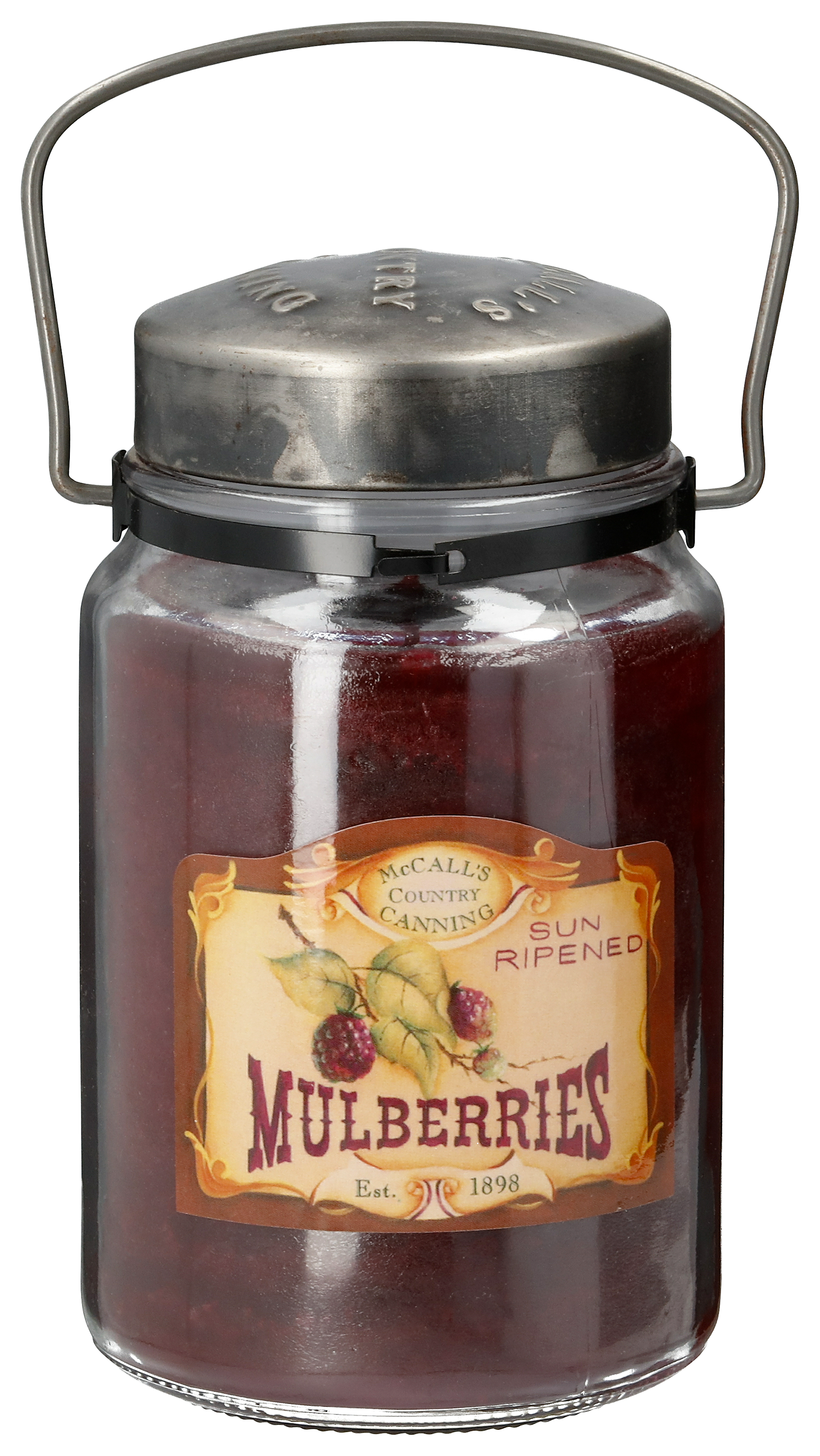 MCCALL'S Country Canning Jar Mulberries Scented Candle
