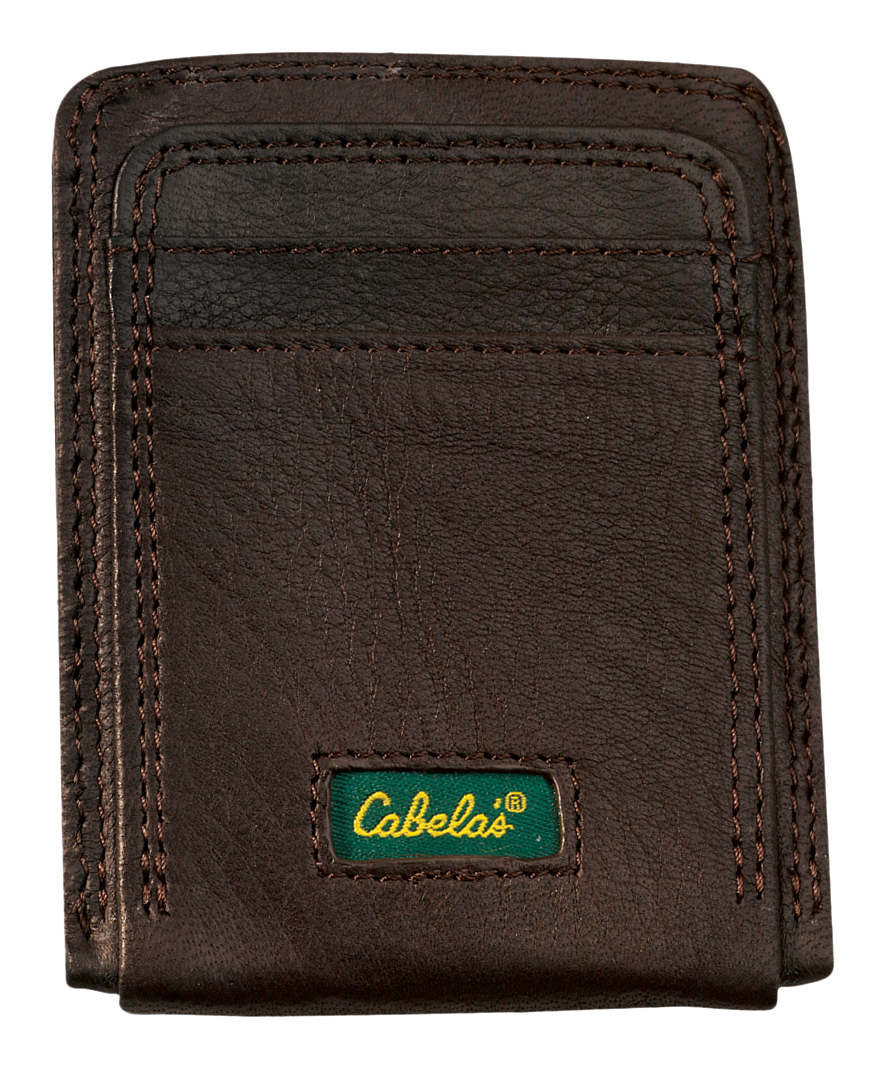 Cabela's Genuine Deerskin Front-Pocket Wallet
