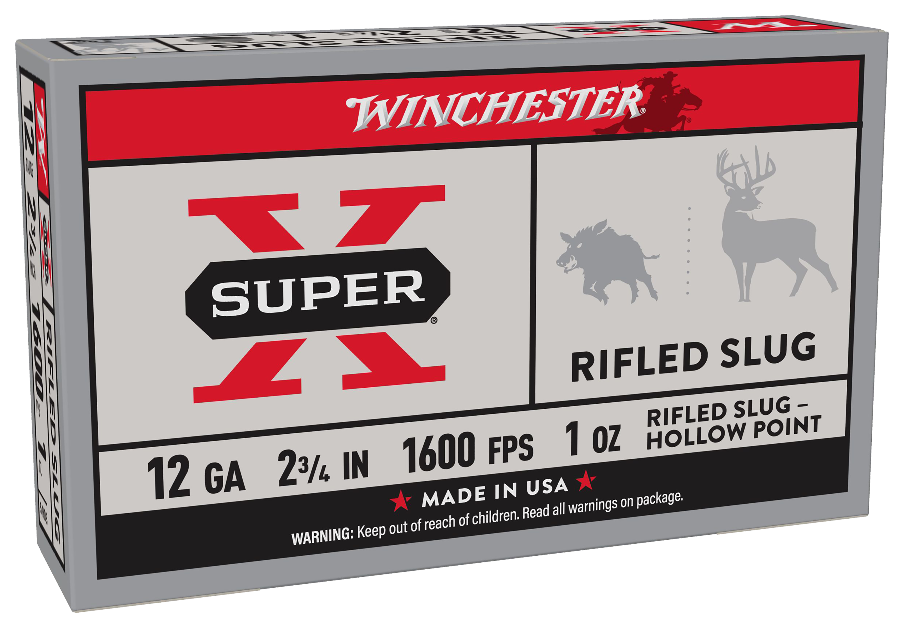 Rifled Slug Shotgun Shells with 223 Caliber Bullets Along with 45