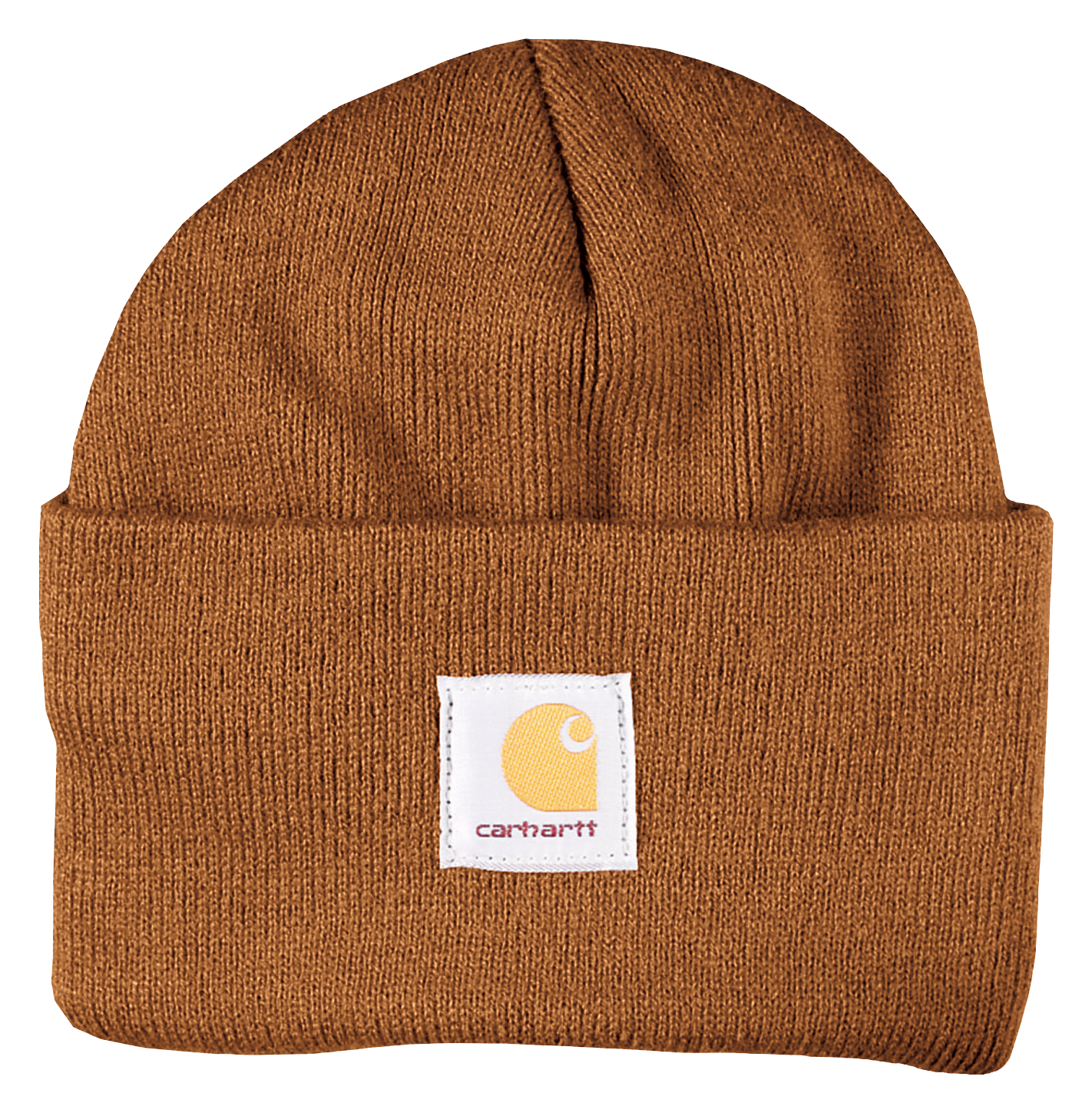 Carhartt Knit Cuffed Beanie- Carhartt Brown - 100792563-604478 - Hats Whether youre working or enjoying an outdoor adven sku 100792563-604478
