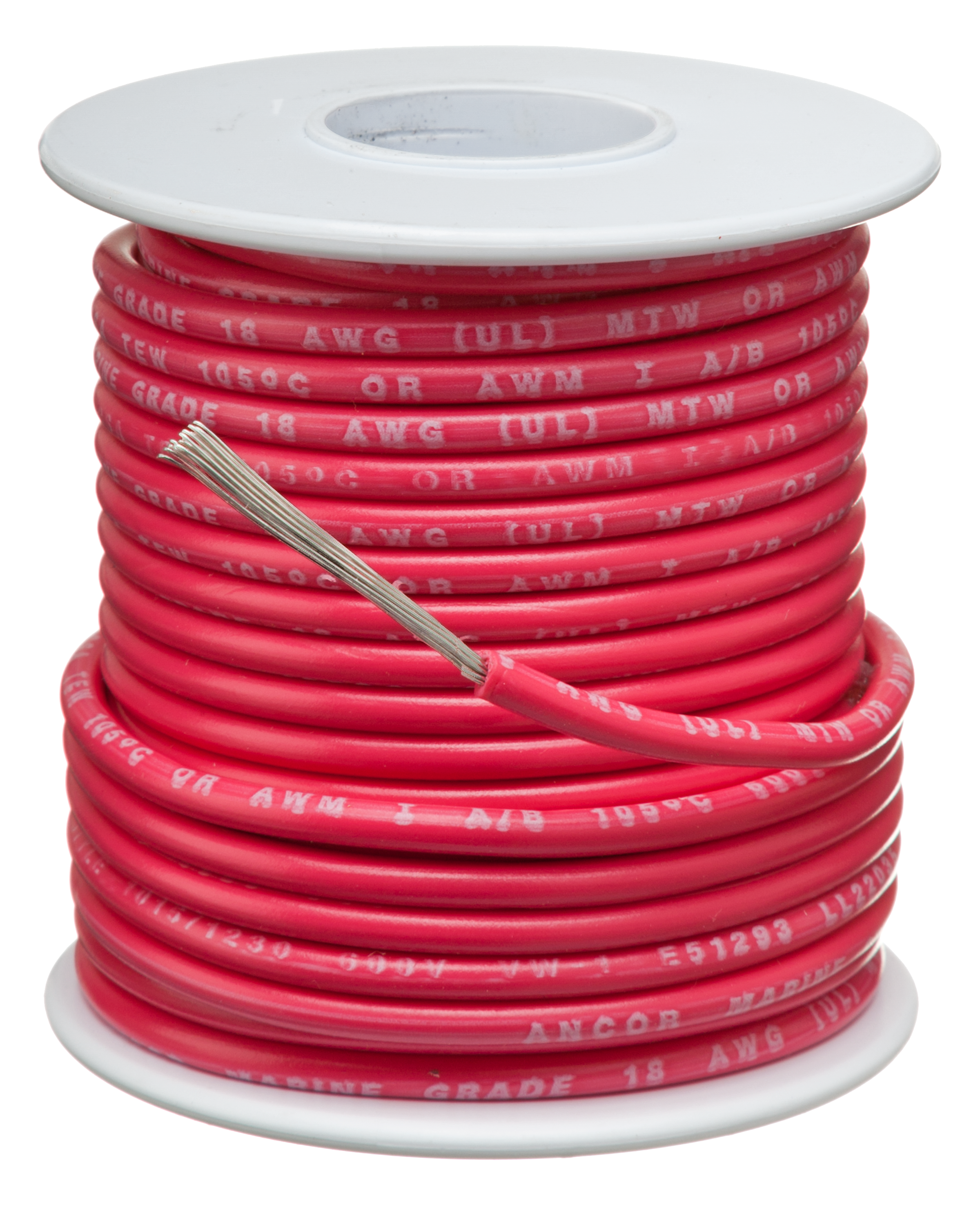 Ancor Marine Grade 18 AWG Primary Wire Mini Spool - Red - 12081005012618-621792 - Sporting Goods Ancor Marine Grade™ 18 AWG Primary Wire is manuf sku 12081005012618-621792