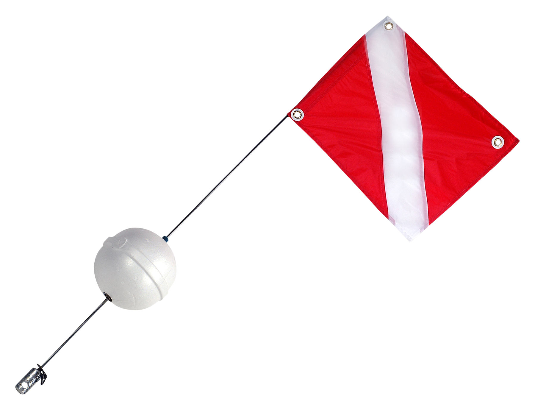 thumbnail interactive-video image 1 of Trident Inflatable Flag-N-Float Diver Down Flag & Float - Model DF69 1 of 6
