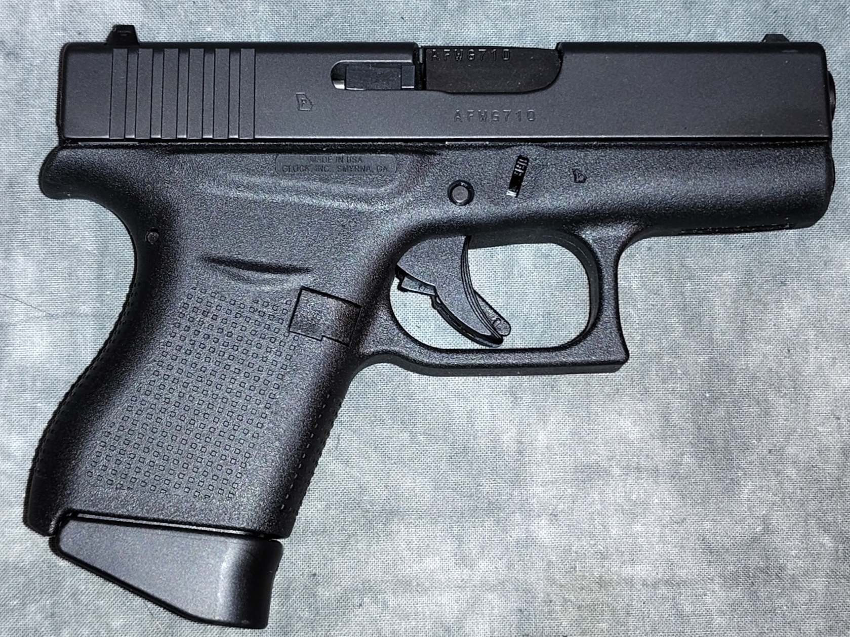 GLOCK ~ 43 ~ 9MM LUGER - Glock