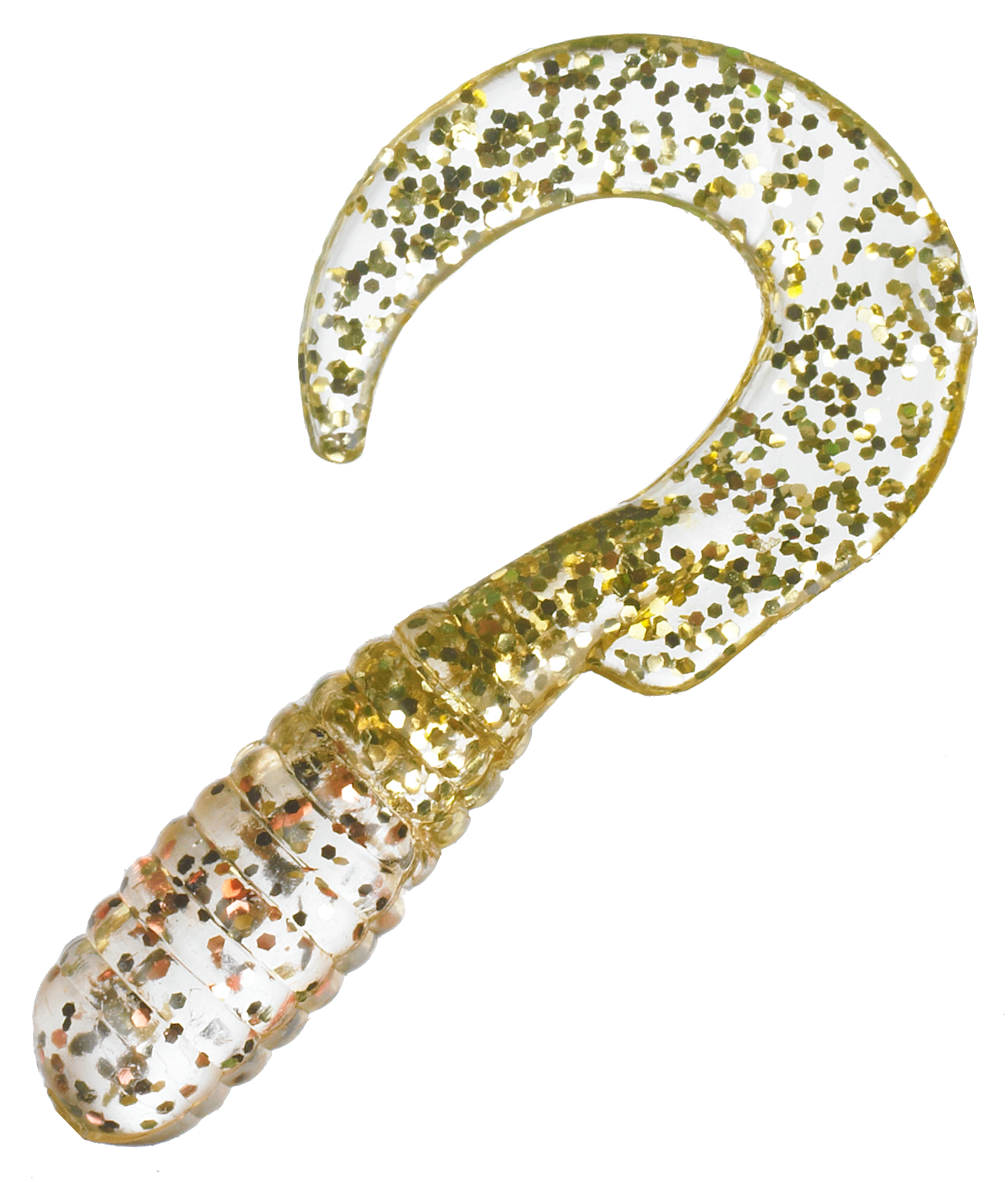 BASS PRO SHOPS Crappie Maxx Squirmin' Grub Heavy Glitter