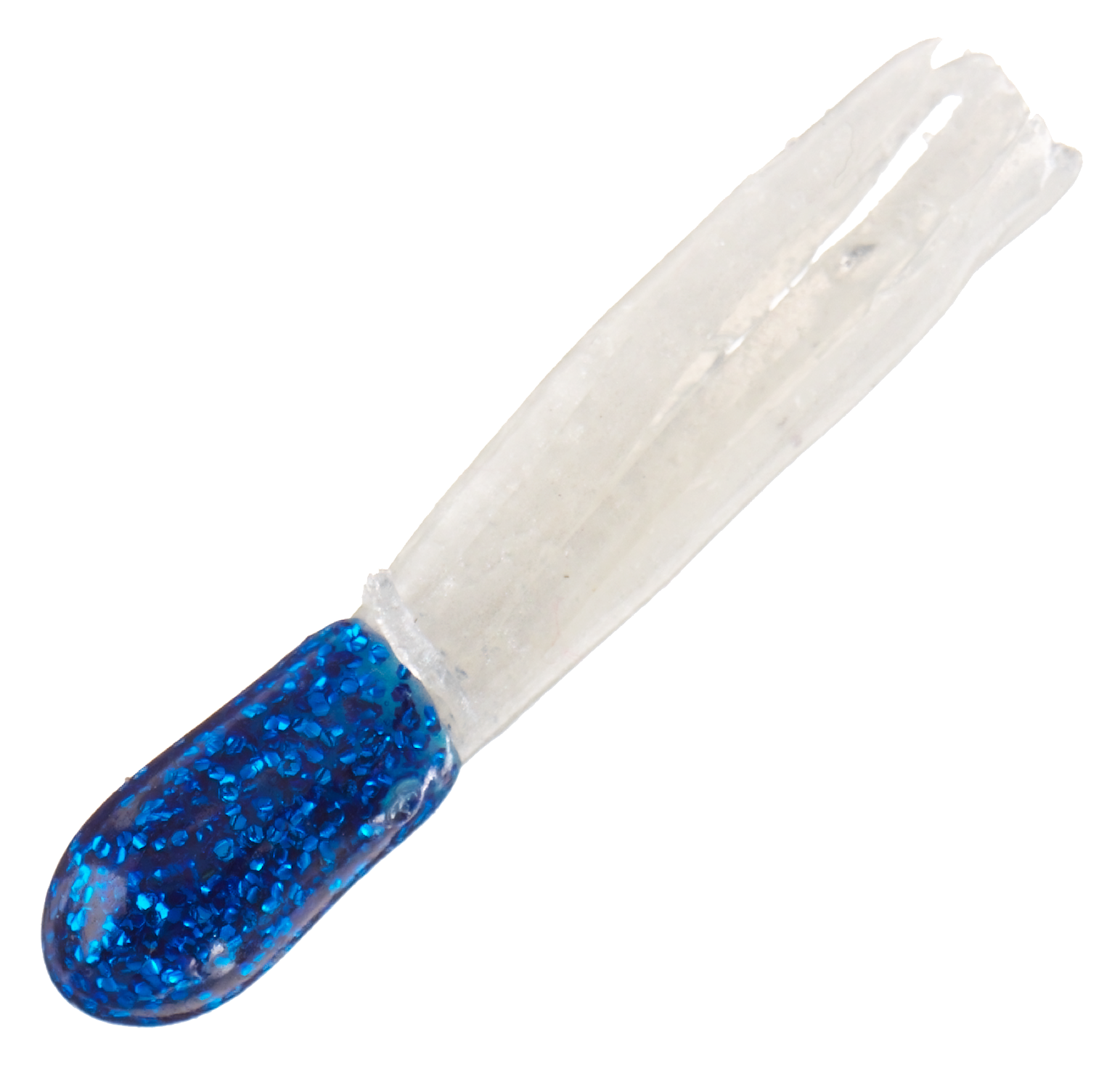 Bass Pro Shops Sparkle Squirts - 1-1/2"" - 15 pack - Electric Blue/White