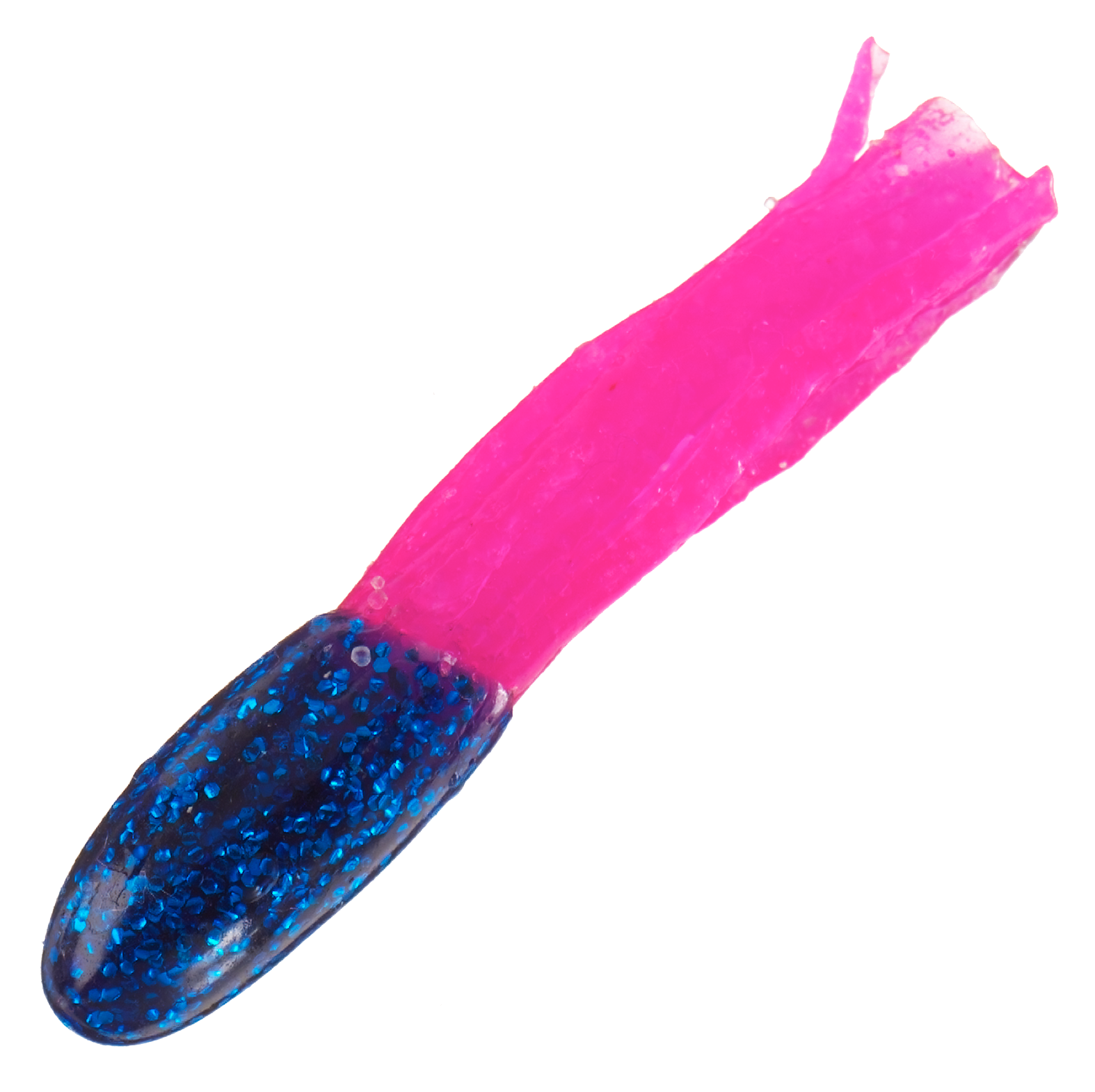 Bass Pro Shops Sparkle Squirts - 1-1/2″ - 15 pack - Electric Blue/Pink
