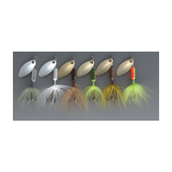 Worden s Rooster Tail Y349 Trout Trophy Pack - 1 16 oz 