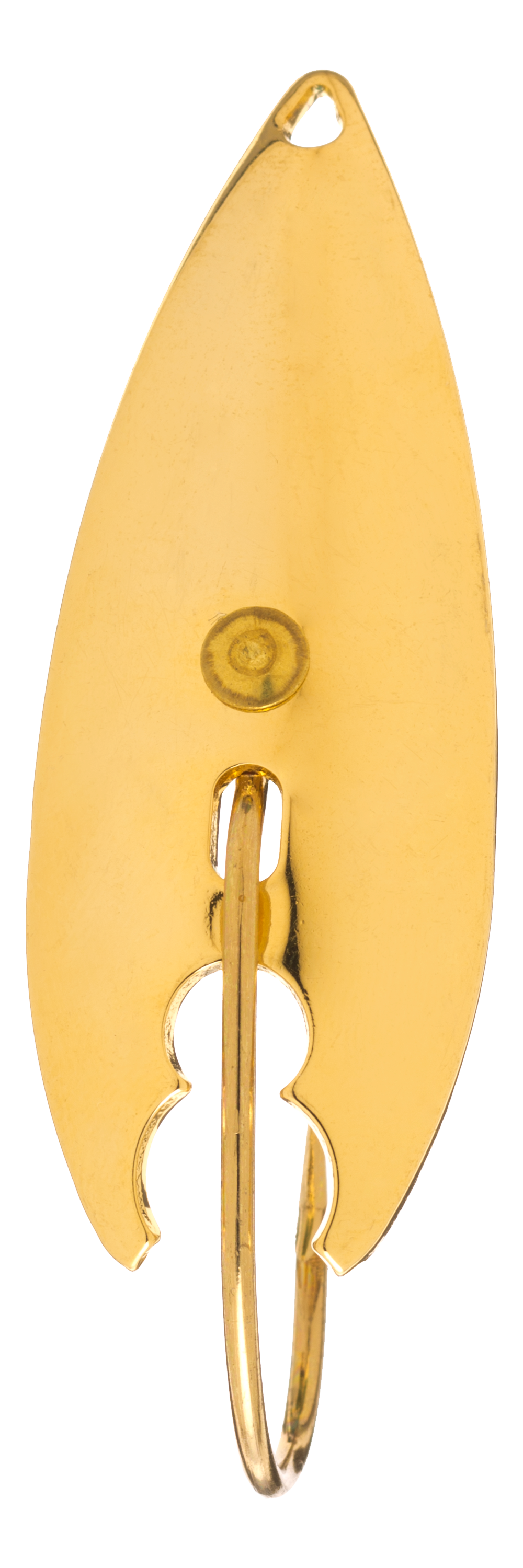 Gator Weedless Spoon - Gold - 1/4 oz. - 1208290532157-840888 - Fishing Gator™ spoons rotate over and back in a rolling  sku 1208290532157-840888