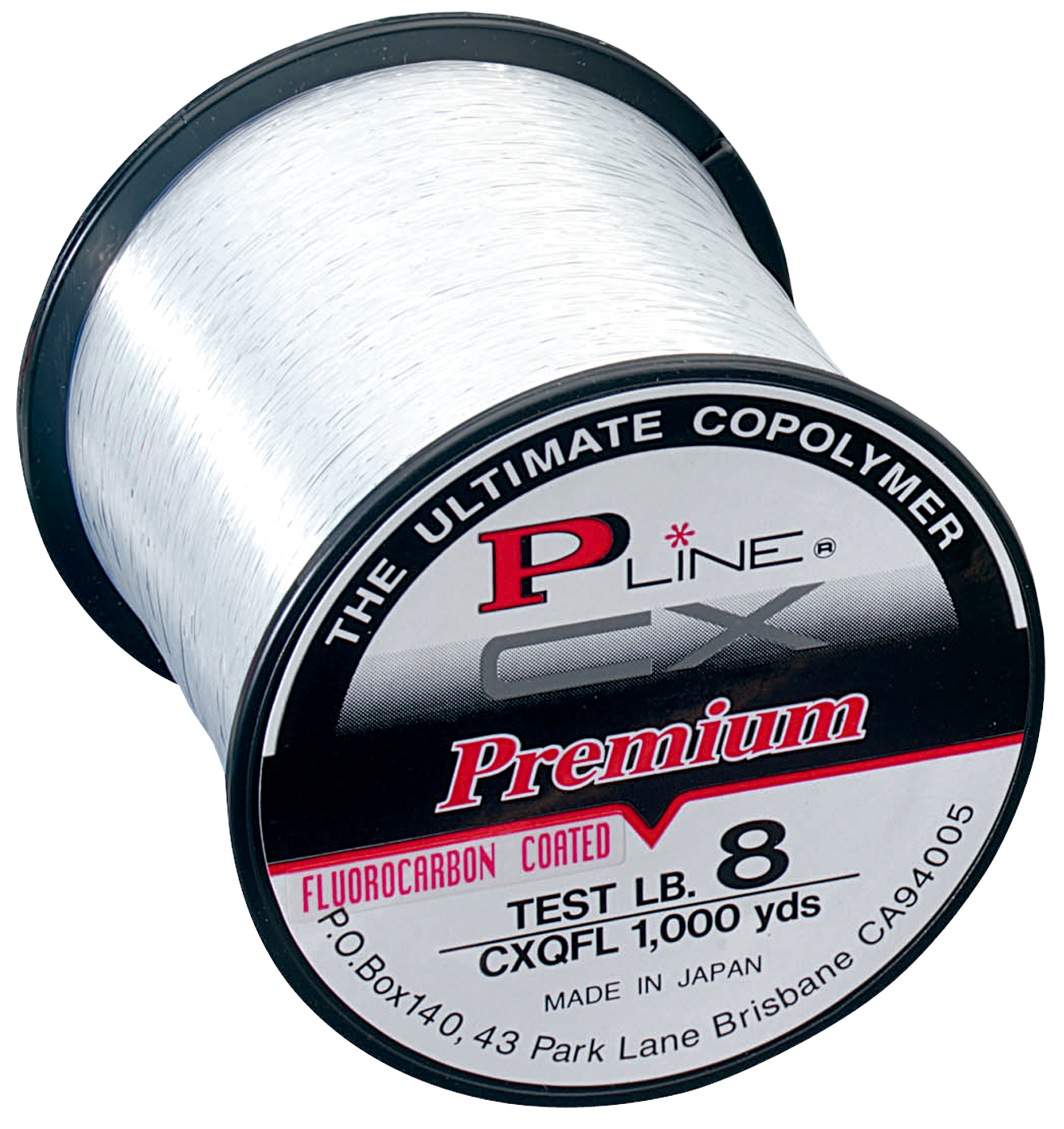 P-Line CX Premium Clear Fluorescent Fishing Line 1000 yd Spool 15-Pound