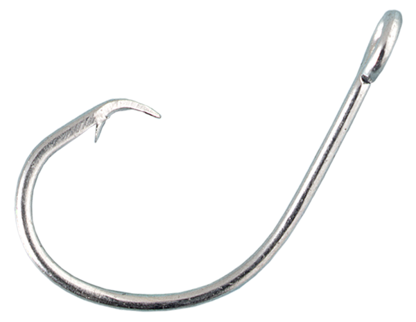 Eagle Claw Lazr Sharp 1/0 Strong Straight Point Treble Hooks Bronze Qty 25