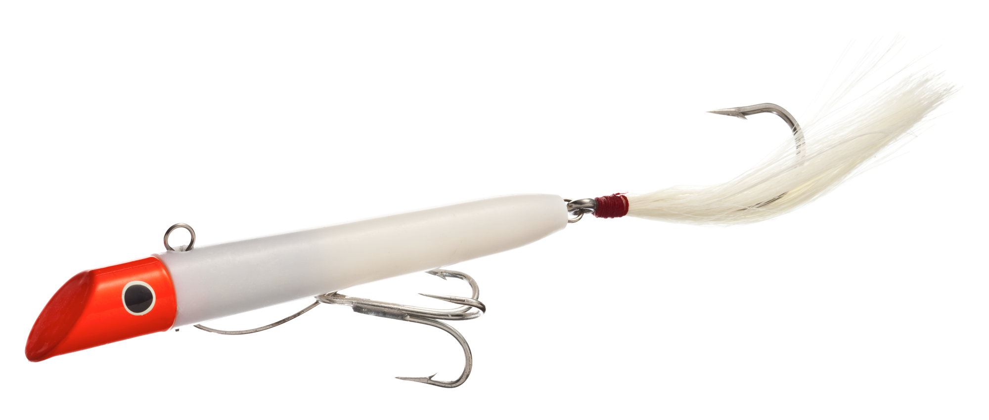 Got-Cha Plugs 1500 Series - Red White Tail