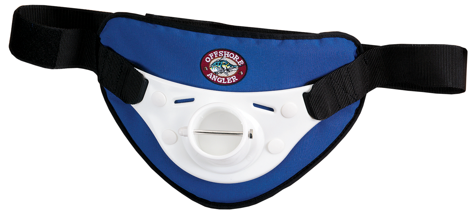  SAN LIKE Fishing Belt Rod Holder Aluminum Fighting Belt -  Adjustable Aluminum Waist Fighting Belt rod belt Stand-up Offshore Gimbal  Padded (Black) : Sports & Outdoors