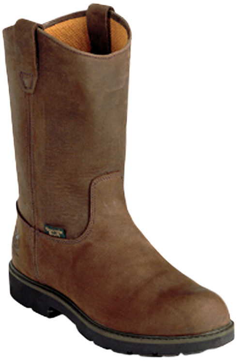 Georgia Boot Static-Dissipating Steel Toe Wellington Work Boots for Men