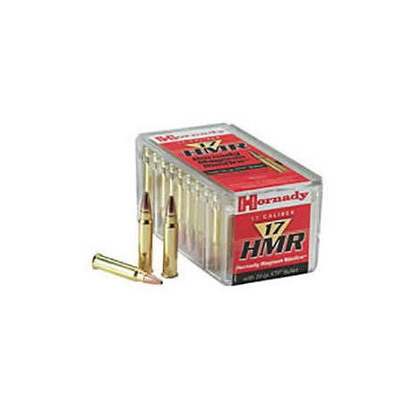 Hornady .17 HMR V-Max Rimfire Rifle Ammo