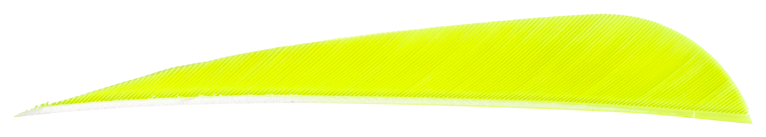 Gateway Right-Wing Feathers - 5″ - Fluorescent Yellow - Gateway Feathers