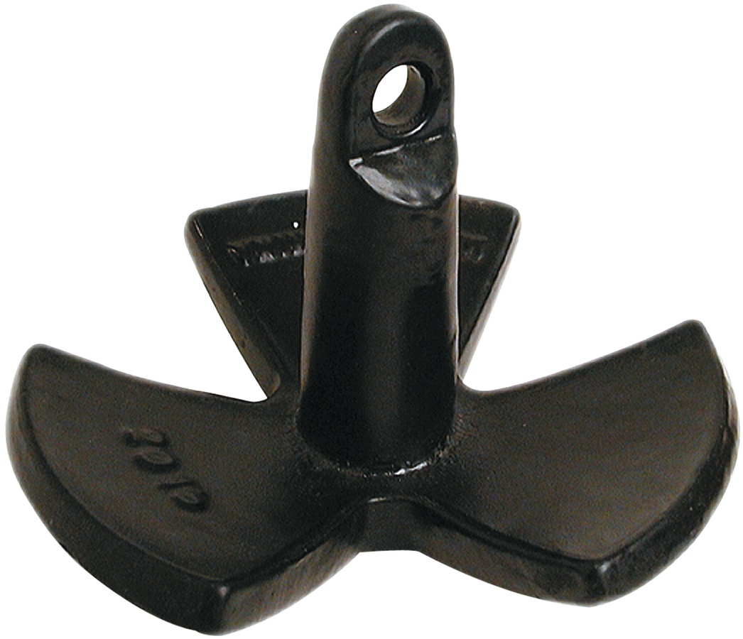 Image of Bass Pro Shops River Anchor - Black - 15 lb