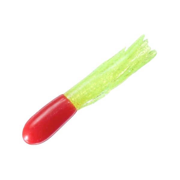 Bass Pro Shops Crappie Maxx Squirmin' Squirts - Red Chartreuse