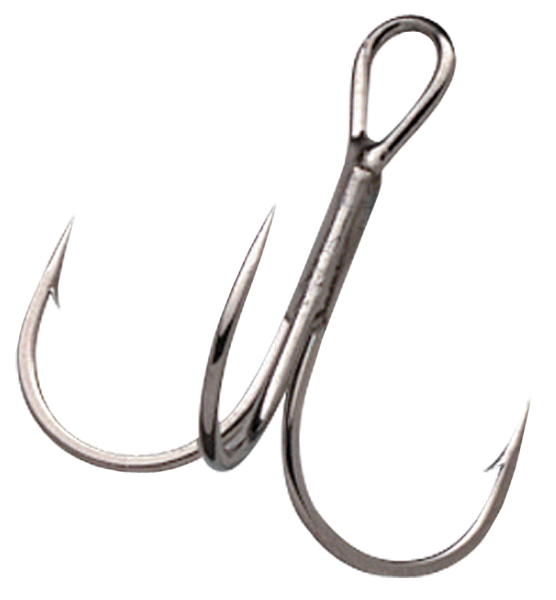 Owner Stinger-36 Trebles - Black Chrome - #4 - 7 Pack