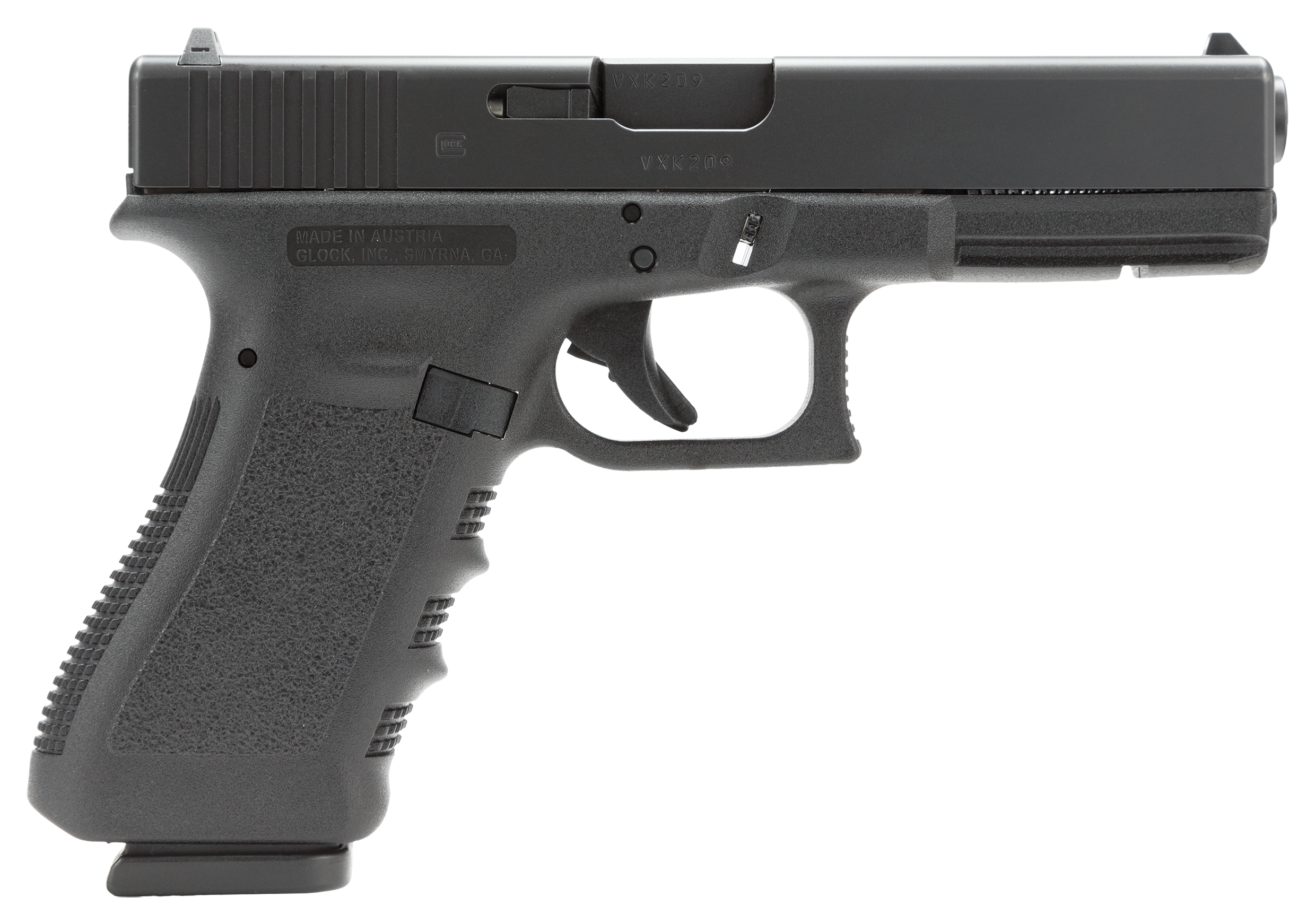 GLOCK G17 Gen 3 Semi-Auto Pistol - 9mm - Right - Black - 10 + 1