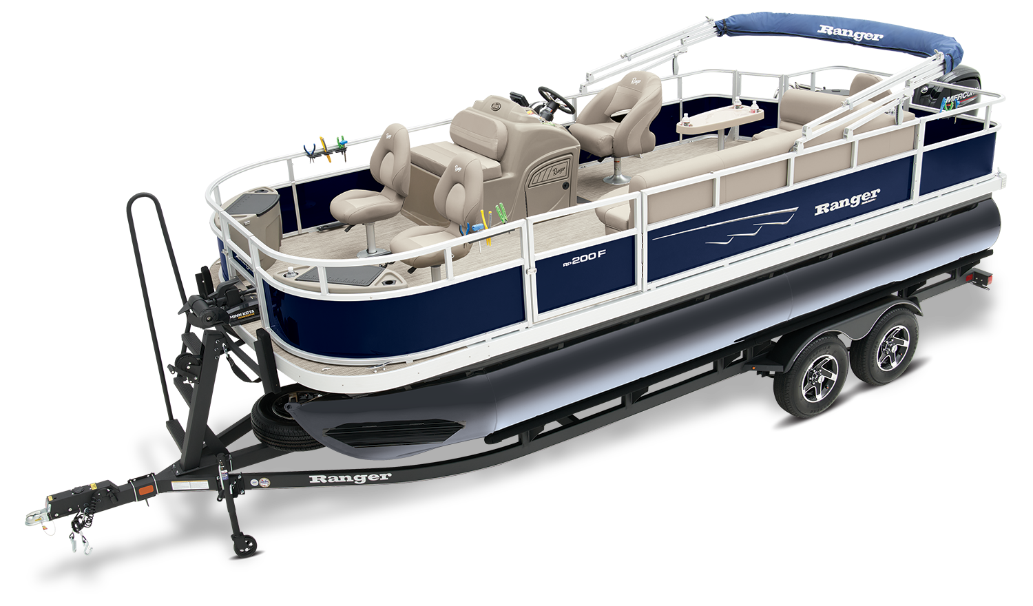 2024 RANGER 200F w/ 90 ELPT FourStroke Command Thrust Mercury