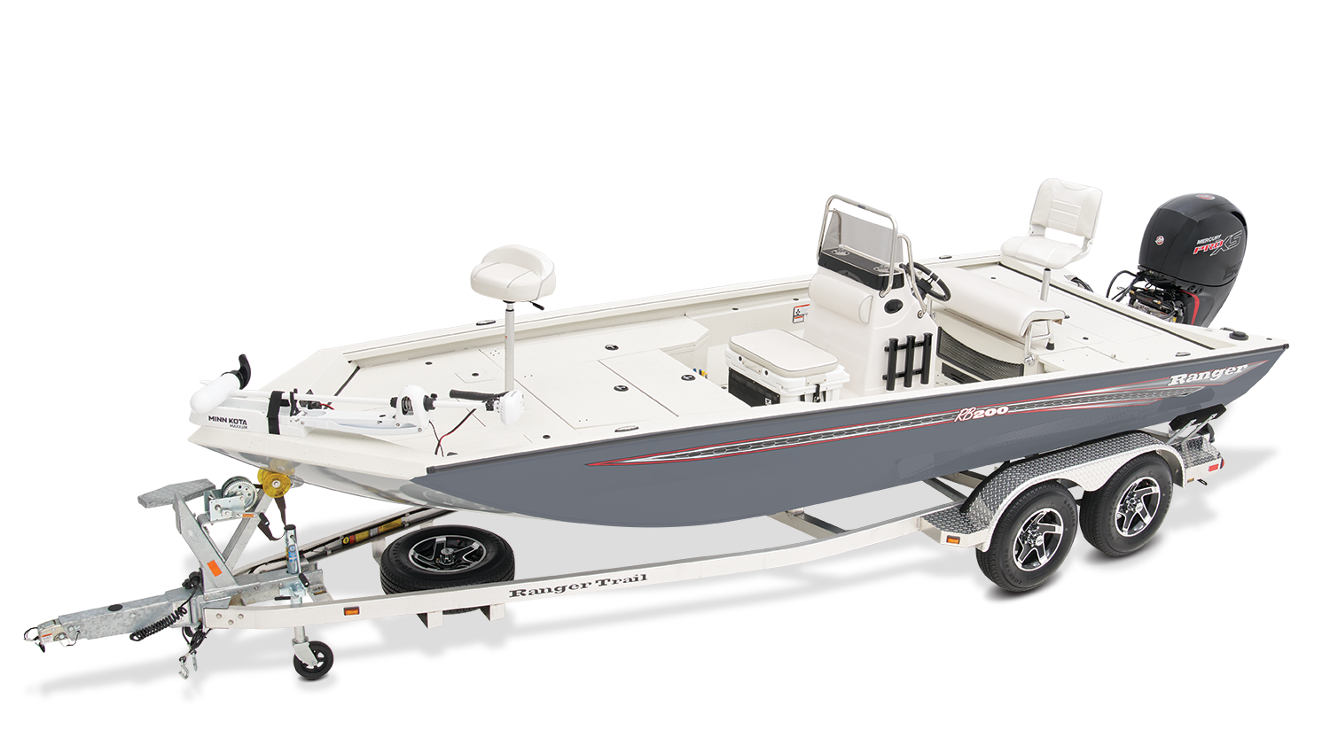 2024 RANGER RB200 w/ 115 ELPT Pro XS FourStroke Command Thrust Mercury