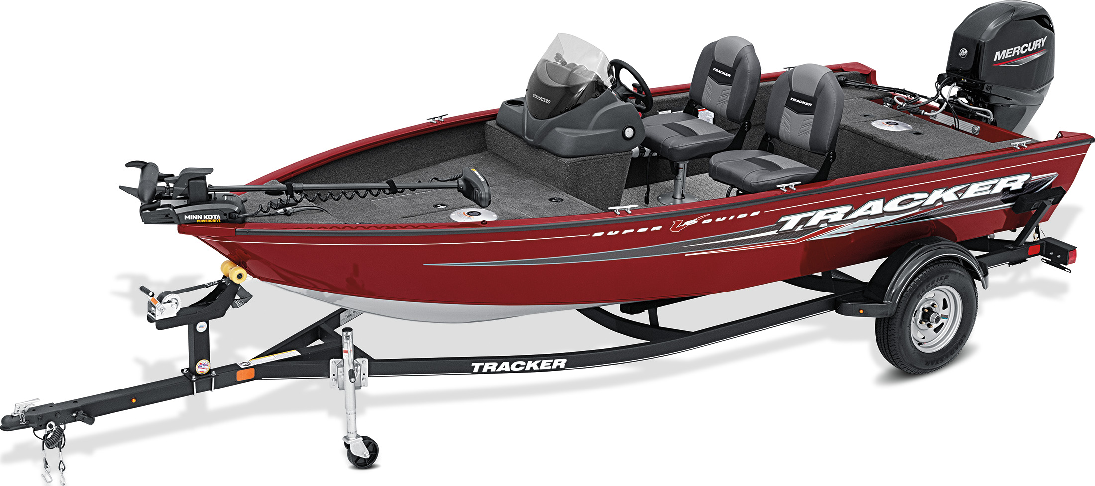 2024 TRACKER SUPER GUIDE V-16 SC w/ 40 ELPT FourStroke Mercury FourStroke
