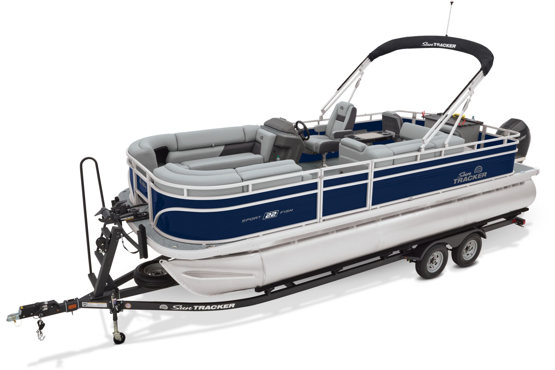 2026 SUN TRACKER SPORTFISH 22 XP3 w/ 150 L FourStroke Mercury FourStroke Image