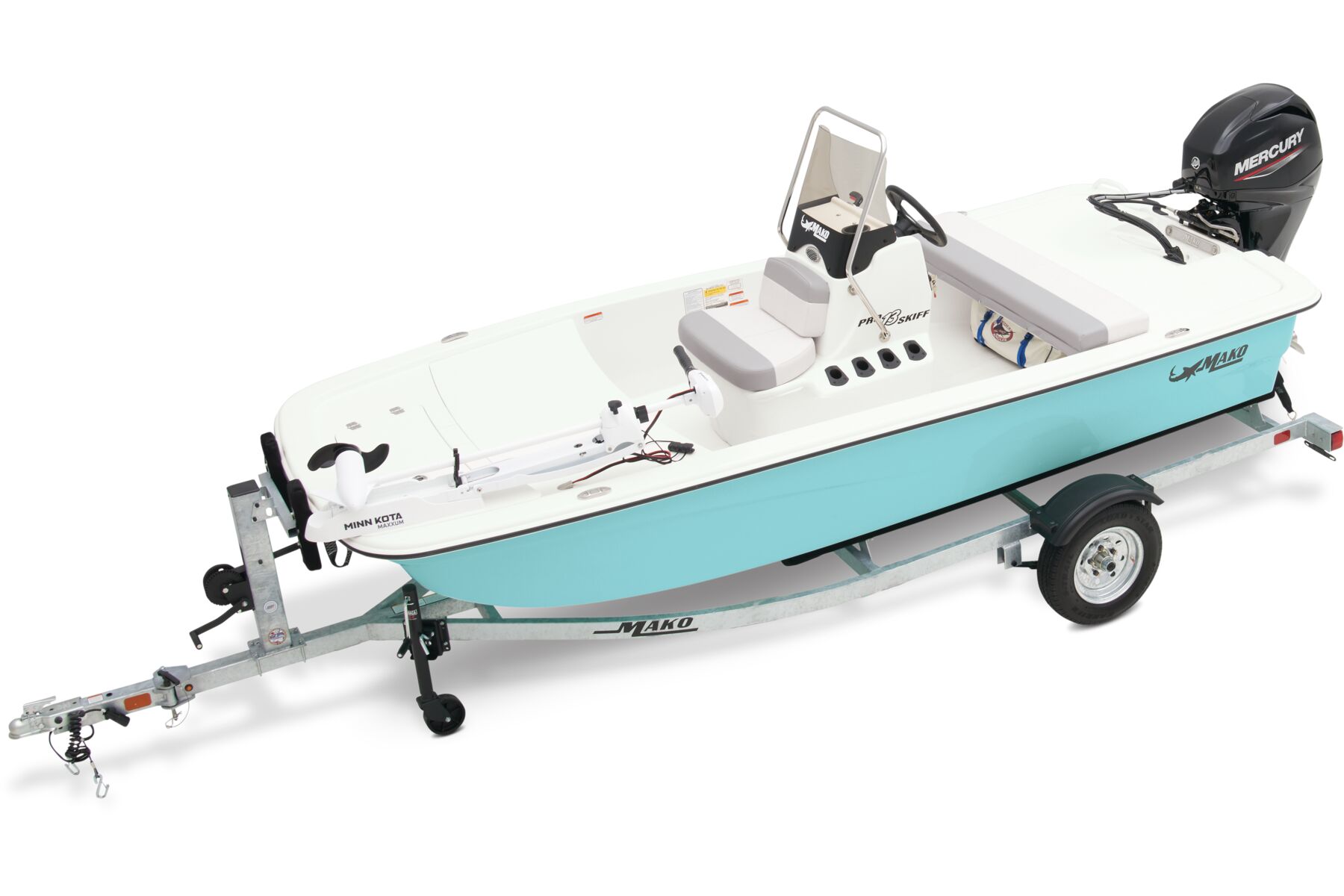2026 MAKO PRO SKIFF 13 CC w/ 25 ELPT FourStroke Mercury FourStroke Image
