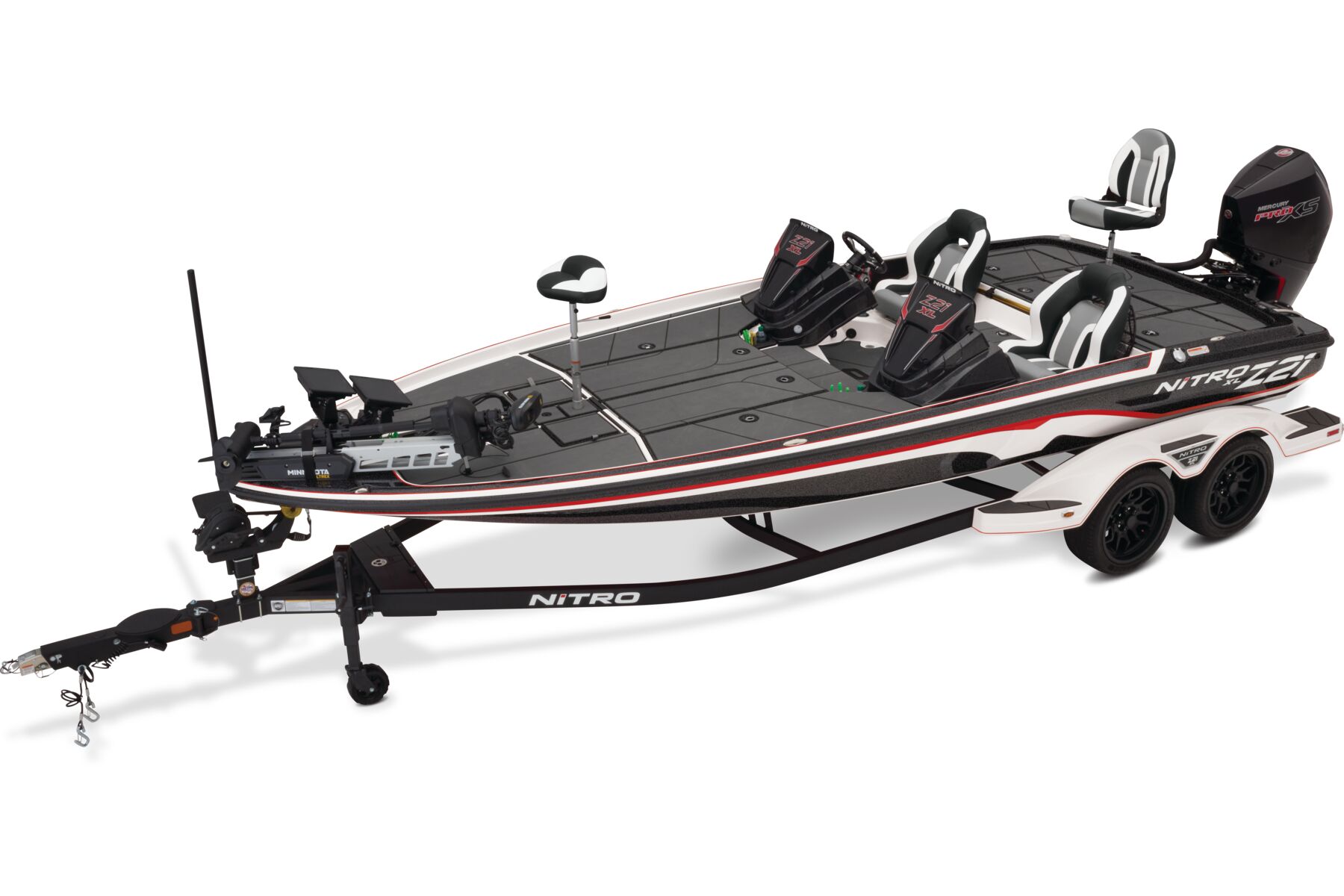 2026 NITRO Z21 XL w/ 250 L Pro XS FourStroke wTorque Master Mercury Pro XS Image