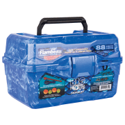 Flambeau Big Mouth Tackle Box Kit - Pearl Blue Swirl