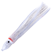 Cabela's Hoochie Squid - 2-1/2'' - Pearl Sparkle
