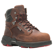 Wolverine Fuse Durashocks Waterproof Composite Toe Work Boots for Men - Peanut - 8M