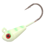 Tsunami TOG Treat Jighead - 1/2 oz. - Glow/Green