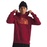 The North Face Half Dome Pullover Long-Sleeve Hoodie for Men - Beet Root - L