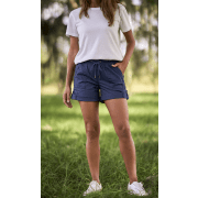 Natural Reflections Honey Creek Shorts for Ladies - Blue Nights - 2