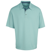 World Wide Sportsman 3D Cool Short-Sleeve Polo for Men - Aquifer - S