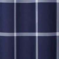 Printed Windowpane White/Navy