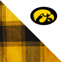 Univ of Iowa/MLB Gold Plaid