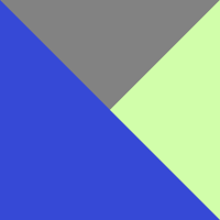 Blue/Gray/Chartreuse