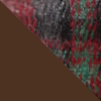 Dark Brown/Red Plaid