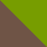 Driftwood Brown/Lime Green