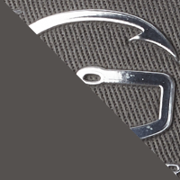 Titanium/PFG Hook